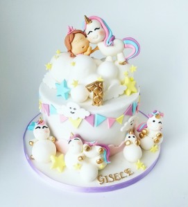 licorne juliette cake design