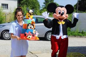birthday mickey juliette cake design